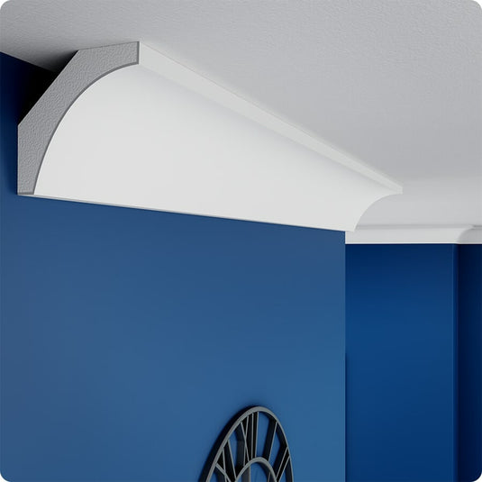 Plaster Coated Ceiling Coving FS4 80mm x 80mm