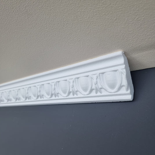 Victorian Coving for Wall Ceiling  GH12 50x50mm  Lightweight XPS