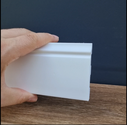Skirting Board Trim H07P size 12,6mm x 79mm x 2 Meters