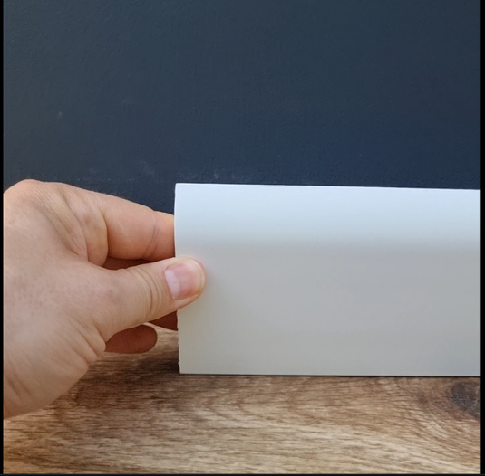 Skirting Board Trim H12P size 17,7mm x 98mm x 2 Meters