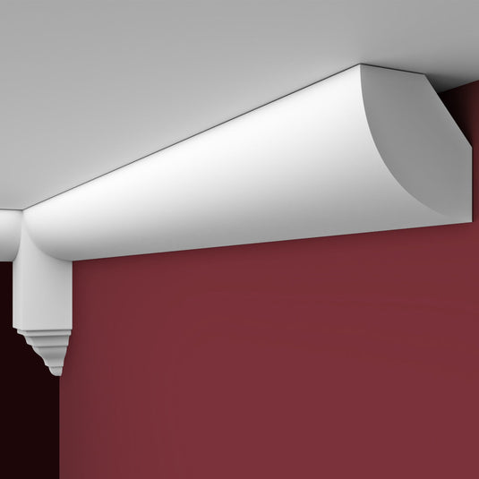 Polystyrene Coving for Wall Ceiling HL15 20x20mm Lightweight XPS