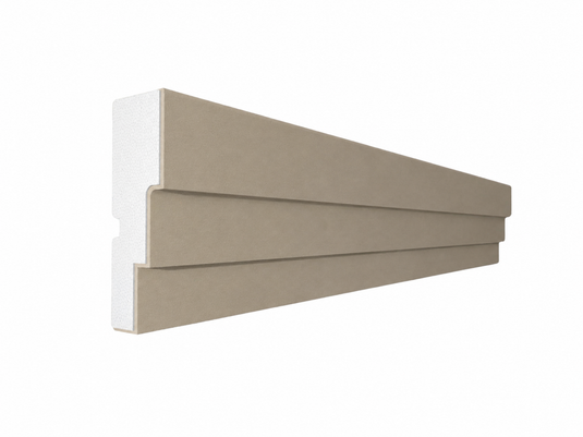 Window Frame Cornice Plaster Coated EPS O-107 40mm x 125mm