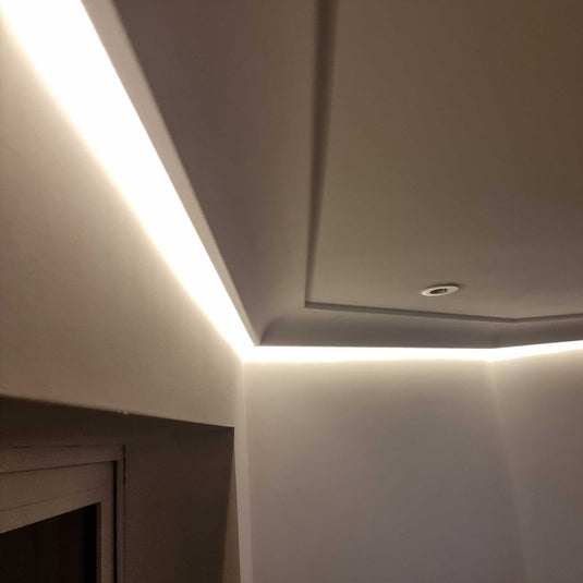 Plaster Coated Coving for LED SH18 120mm x 80mm