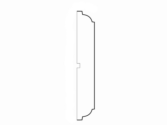 Plaster Coated Quoin Exterior Corner Model "B" Regular