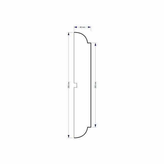 Plaster Coated Quoin Exterior Model "C" Panel Board 2m