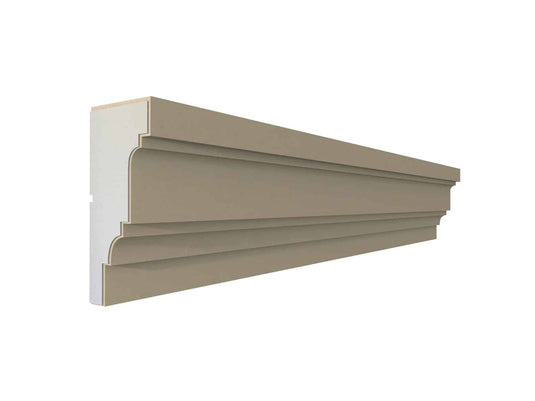 Crown Cornice Plaster Coated EPS - G-104 270mm x 120mm