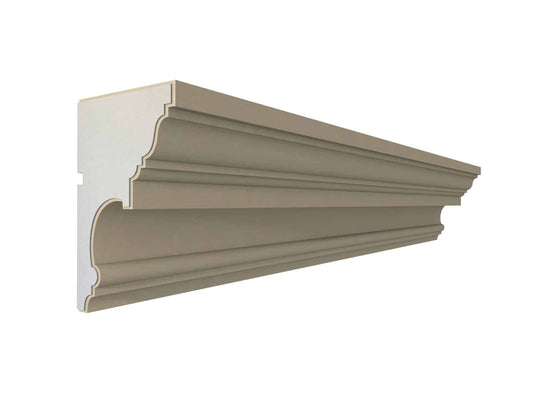 Crown Cornice Plaster Coated EPS - G-214 180mm x 280mm