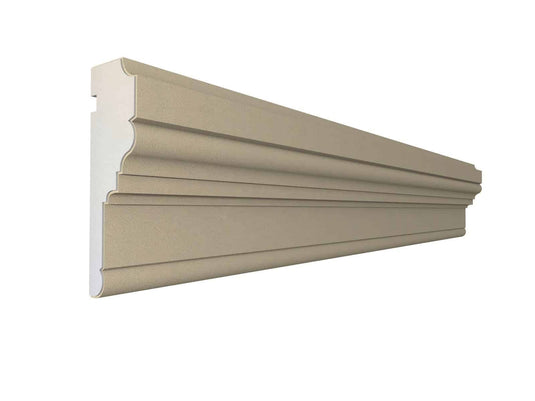 Window Frame Cornice Plaster Coated EPS O-120 45mm x 145mm