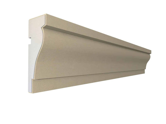 Window Frame Cornice Plaster Coated EPS O-05 40mm x 110mm