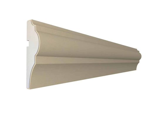 Window Frame Cornice Plaster Coated EPS O-11 35mm x 115mm