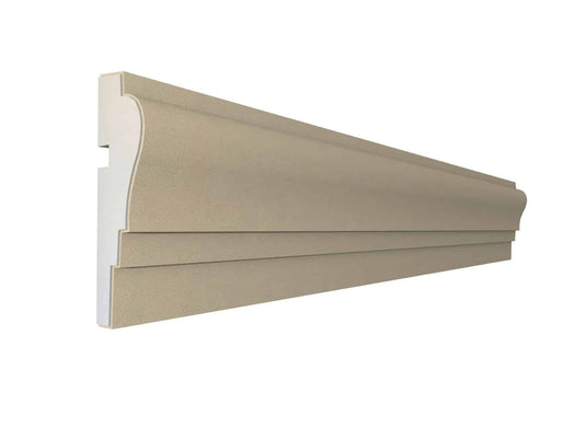 Window Frame Cornice Plaster Coated EPS O-18 22mm x 80mm