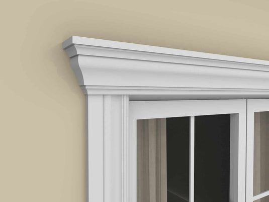 Windowsill Cornice Plaster Coated EPS - P-205 95mm x 145mm