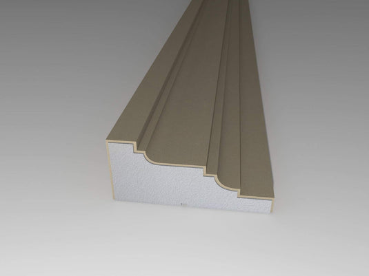 Crown Cornice Plaster Coated EPS - G-104 270mm x 120mm