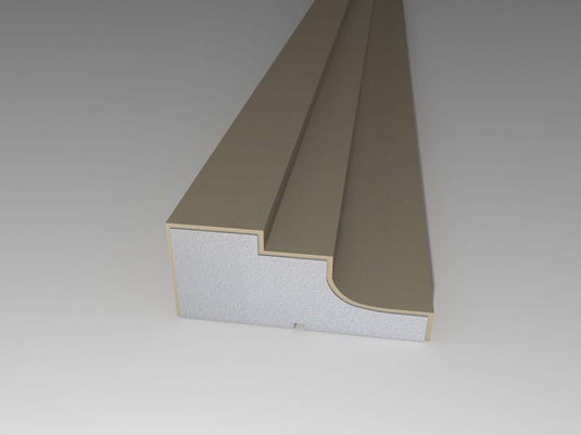 Crown Cornice Plaster Coated EPS - G-216 100mm x 230mm