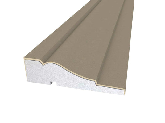 Window Frame Cornice Plaster Coated EPS O-01 35mm x 115mm