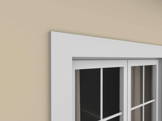 Window Frame Cornice Plaster Coated EPS O-03 20mm x 150mm