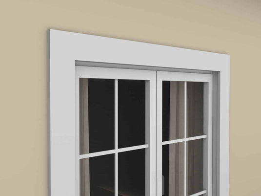 Window Frame Cornice Plaster Coated EPS O-03 20mm x 150mm