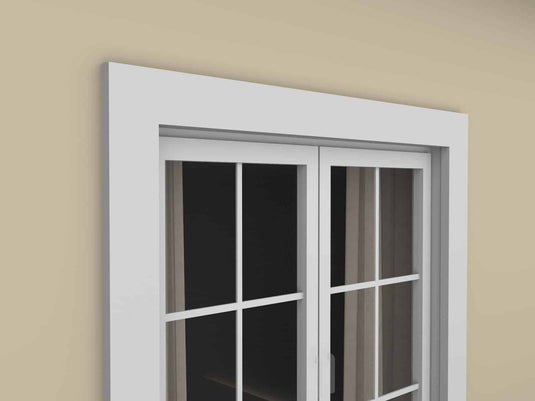 Window Frame Cornice Plaster Coated EPS O-06 30mm x 150mm