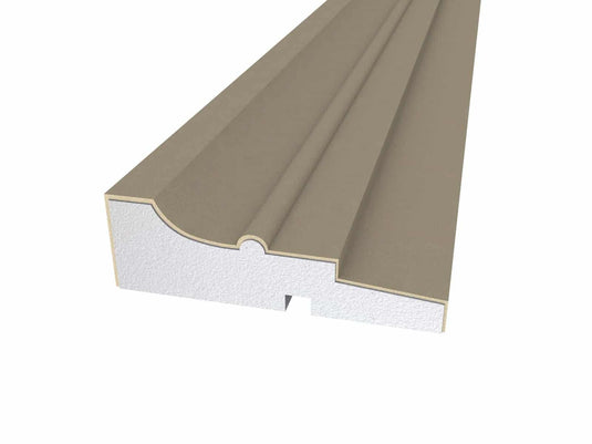 Window Frame Cornice Plaster Coated EPS O-104 40mm x 130mm