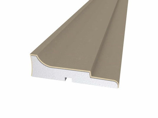 Window Frame Cornice Plaster Coated EPS O-106 35mm x 125mm