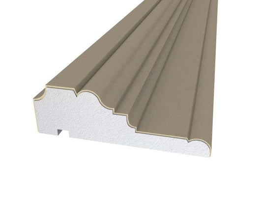 Window Frame Cornice Plaster Coated EPS O-120 45mm x 145mm