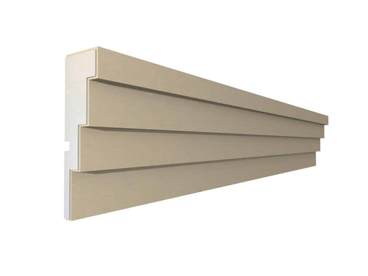 Window Frame Cornice Plaster Coated EPS O-207 45mm x 150mm