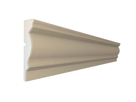 Window Frame Cornice Plaster Coated EPS O-210 40mm x 155mm