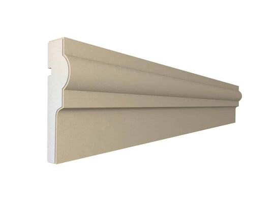 Window Frame Cornice Plaster Coated EPS O-211 40mm x 145mm