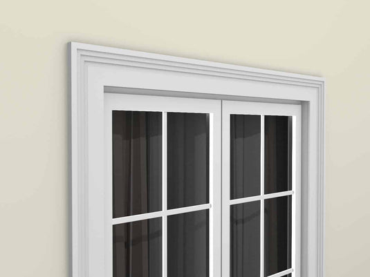 Window Frame Cornice Plaster Coated EPS O-212 30mm x 150mm