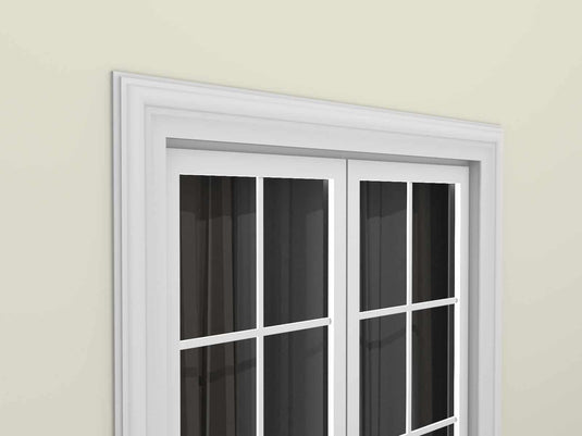 Window Frame Cornice Plaster Coated EPS O-213 40mm x 160mm