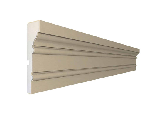 Window Frame Cornice Plaster Coated EPS O-215 37mm x 140mm