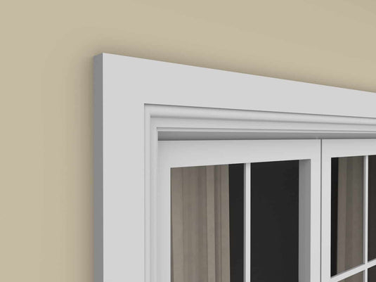 Window Frame Cornice Plaster Coated EPS O-111 40mm x 130mm