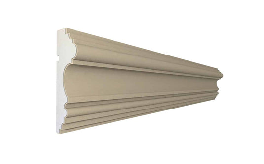 Window Frame Cornice Plaster Coated EPS O-301 50mm x 165mm