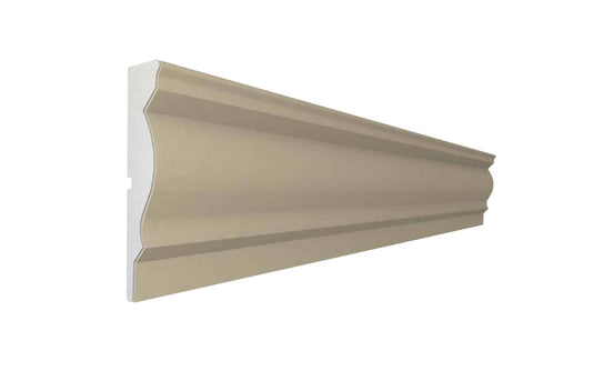 Window Frame Cornice Plaster Coated EPS O-302 45mm x 205mm