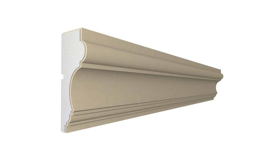 Window Frame Cornice Plaster Coated EPS O-312 70mm x 190mm