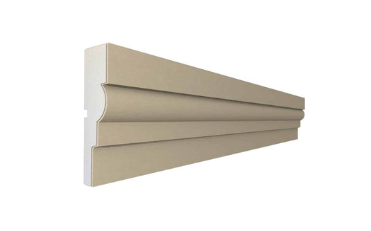 Window Frame Cornice Plaster Coated EPS O-313 45mm x 175mm