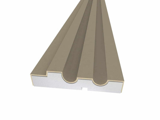 Window Frame Cornice Plaster Coated EPS O-205 35mm x 155mm