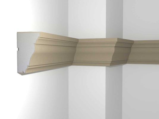 Windowsill Cornice Plaster Coated EPS - P-205 95mm x 145mm