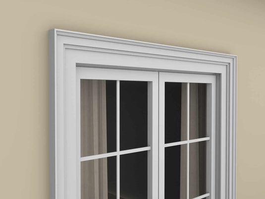 Windowsill Cornice Plaster Coated EPS - P-308 55mm x 130mm