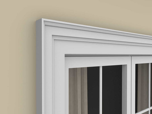 Windowsill Cornice Plaster Coated EPS - P-308 55mm x 130mm