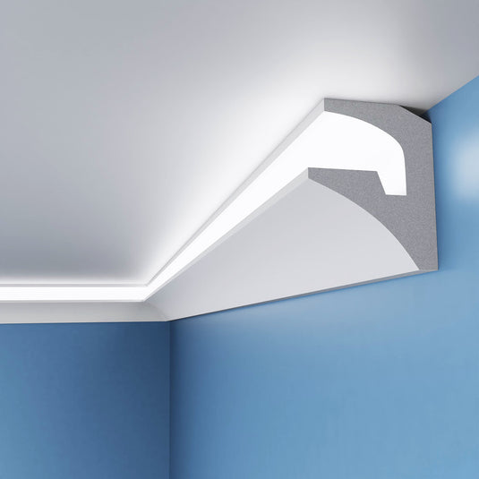 Coving Samples XPS Lightweight Polystyrene Coving Sample Pieces, Variety of Designs