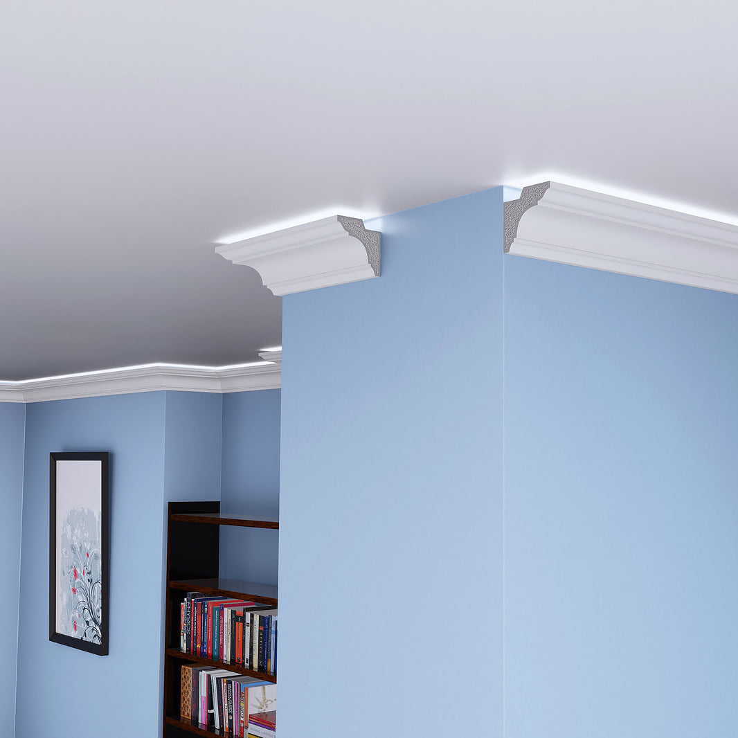 Plaster Coated Coving for LED SH12 90mm x 90mm